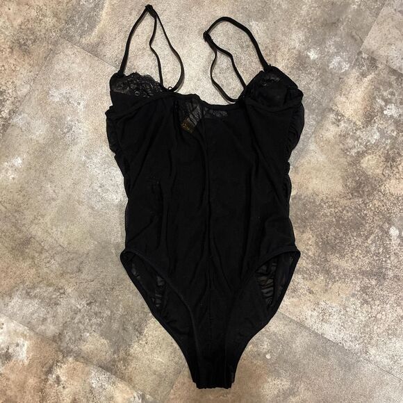 vintage y2k just sexy lingerie body suit playsuit size medium - Picture 3 of 8